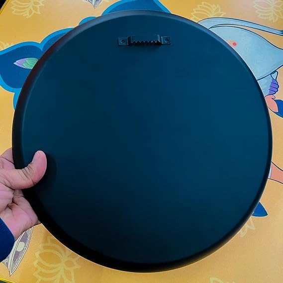 amazon basics Metal Decorative Wall Plates | Home Decoration | Worli Art Design | Living Room Wall Decoration | Décor Items | Gift Items (Multicolour) (Set of 5) - Image 4